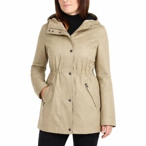 Hunter Women's M Hooded Jacket Tan Cotton H1165